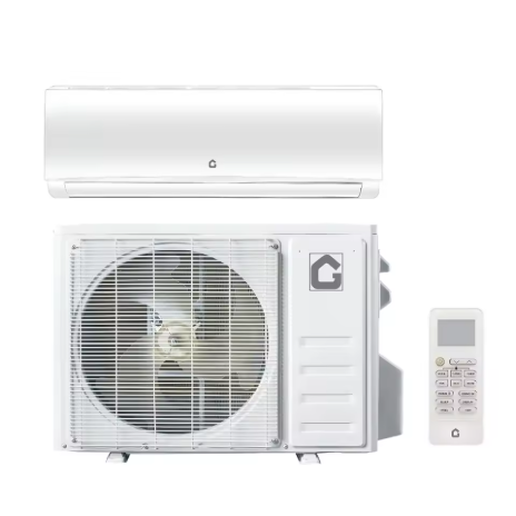 9000 BTU 迷你分離式空調/暖氣機，支援 Wi-Fi，能源效率比 20 SEER2，208/230V，冷凍面積 550 平方英尺，相容於 Alexa，自清潔